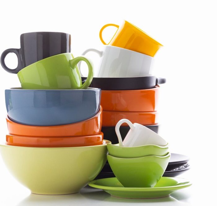 Large 2-tier dish drying rack for kitchen